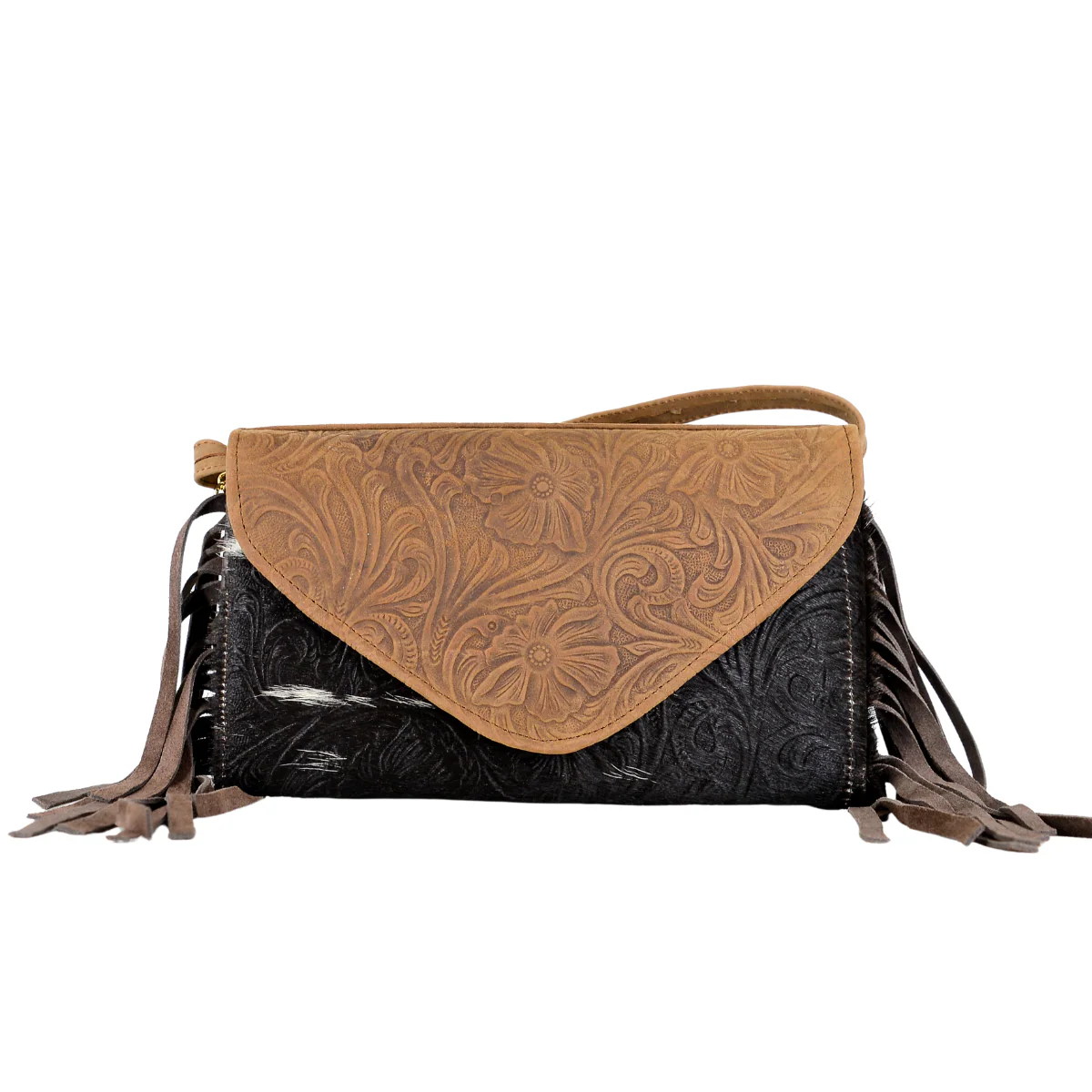 Bolsa Para Dama Artesanal Pelo Negro ASODOLPEC