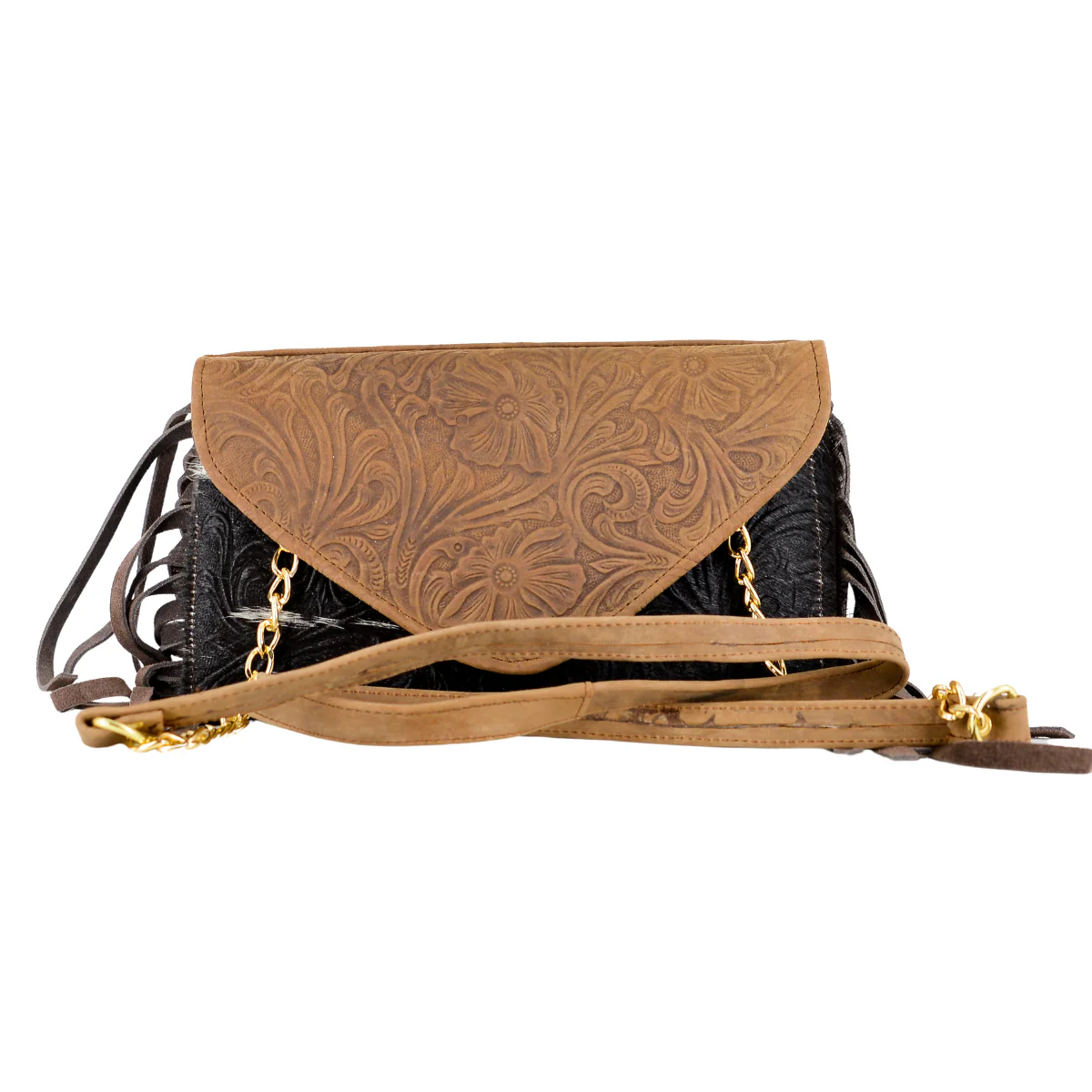 Bolsa Para Dama Artesanal Pelo Negro ASODOLPEC - Imagen 3