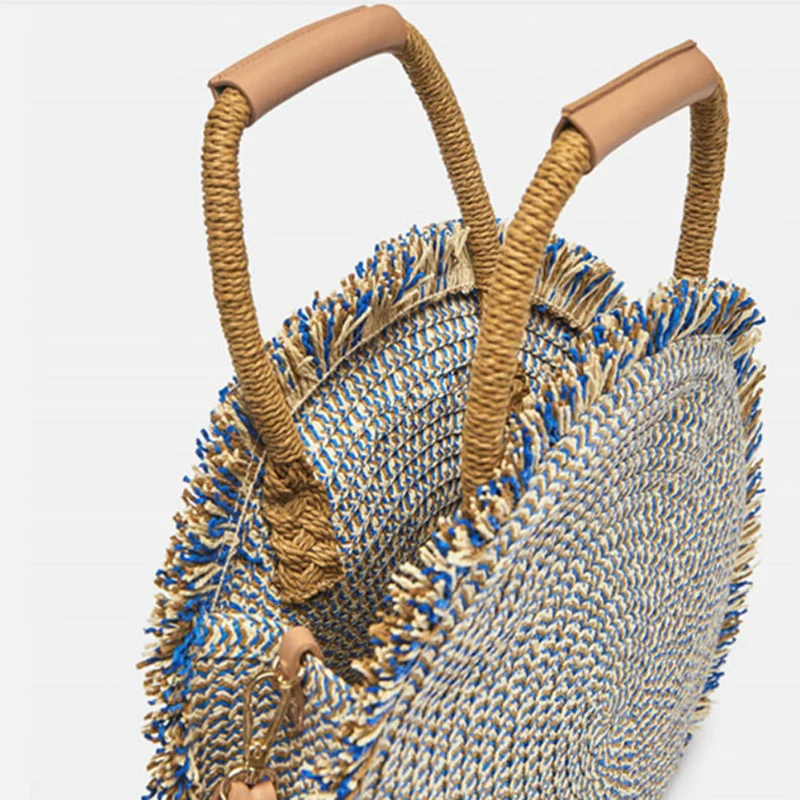 Bolso de playa de bambú La Parisienne - Imagen 4