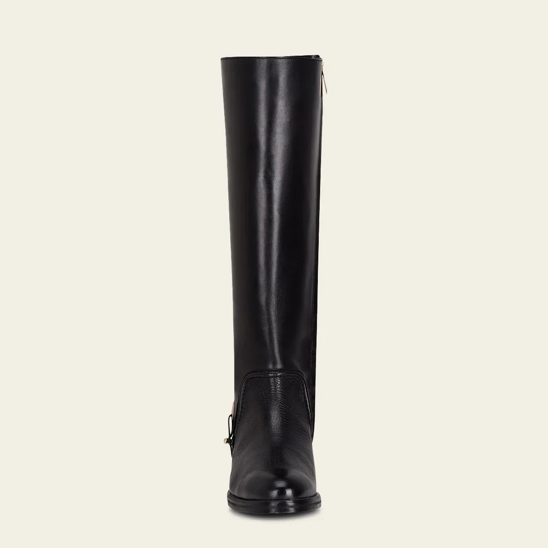 Bota Dama Franco Cuadra Venado/Ternera Negro 45tvnts - Imagen 3