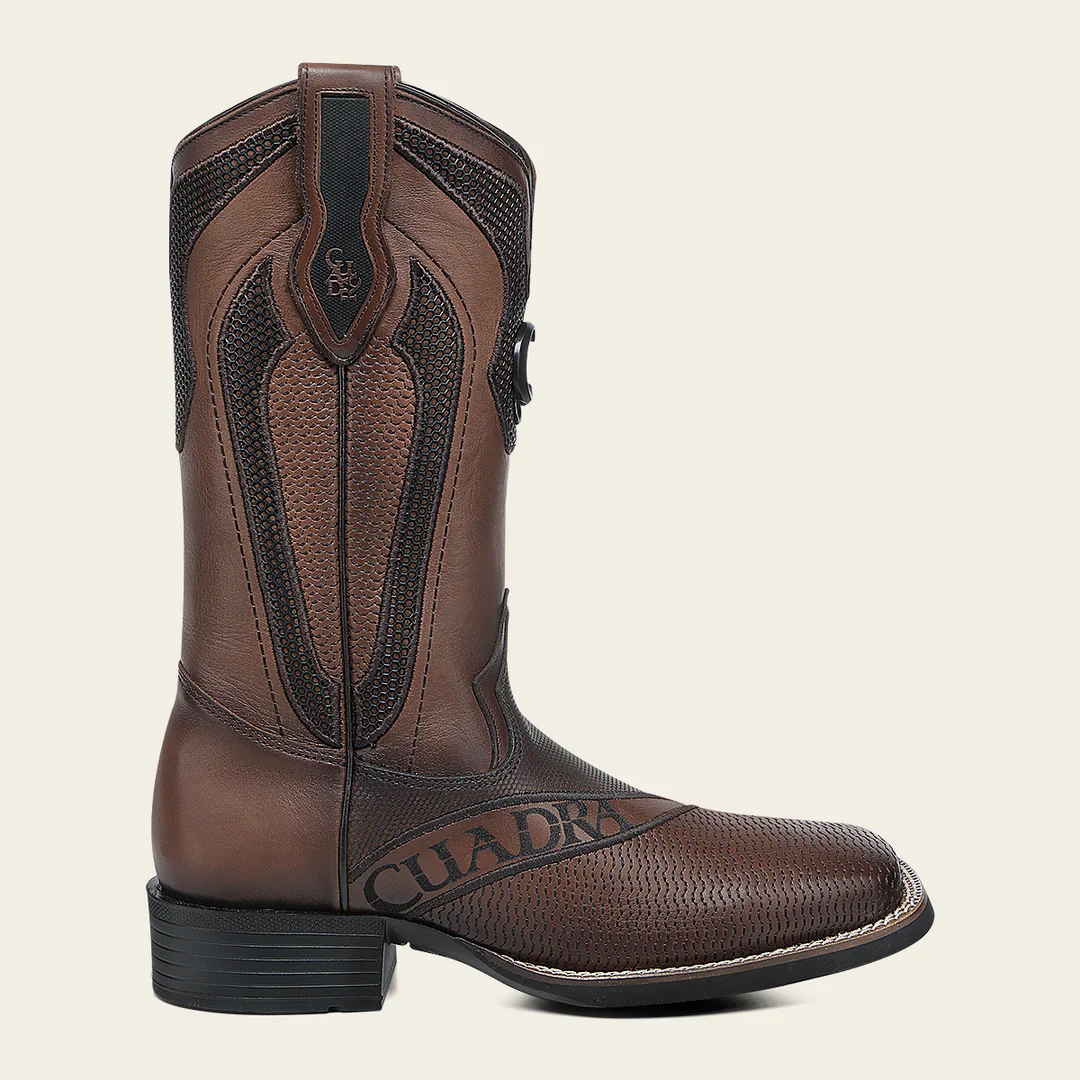 Bota Caballero Cuadra Res Crust Miel 3z2vrs - Imagen 2