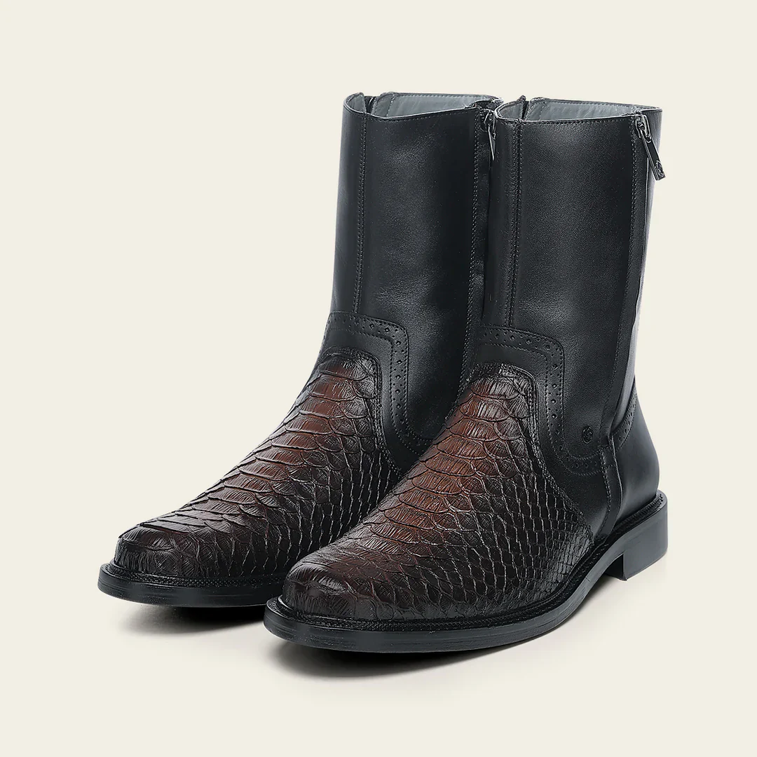 Bota Caballero Franco Cuadra Pitón Negro G54pbt - Imagen 7